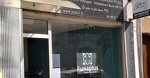 Pompes funèbres et marbrerie à Cabestany